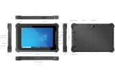 SANTIANNE Tablette KX-8D Tablette incassable, antichoc, étanche, écran tactile, très grande autonomie, durcie, militarisée IP65  - KX-8J