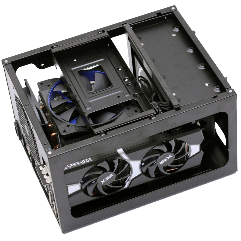 Icube 370 - Mini PC, mini ordinateur très compact, puissant et silencieux compatible Linux - Système de refroidissement - SANTIANNE