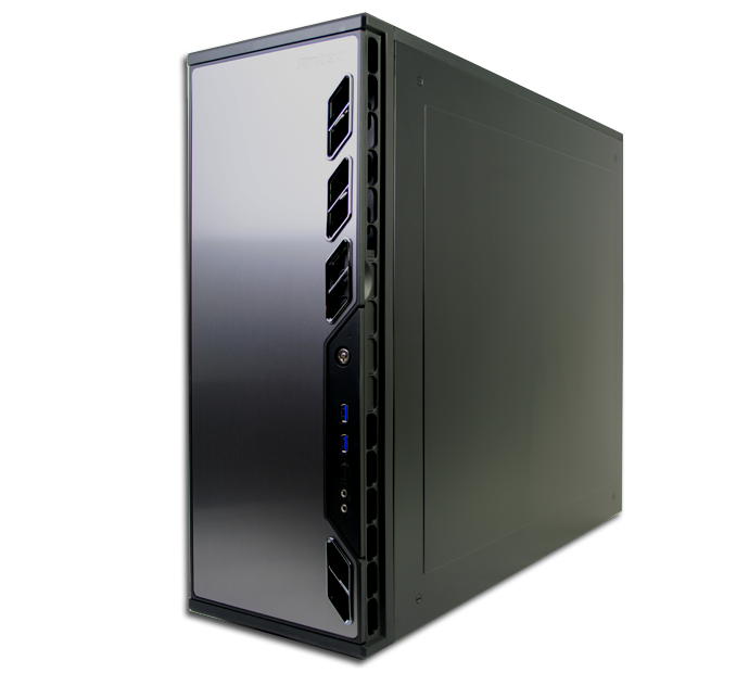 SANTIANNE - Enterprise X9 - Acheter PC sur mesure ultra puissant et silencieux - Boîtier compartimenté pour une meilleure séparation des zones de chaleur et de bruit (Antec P183)