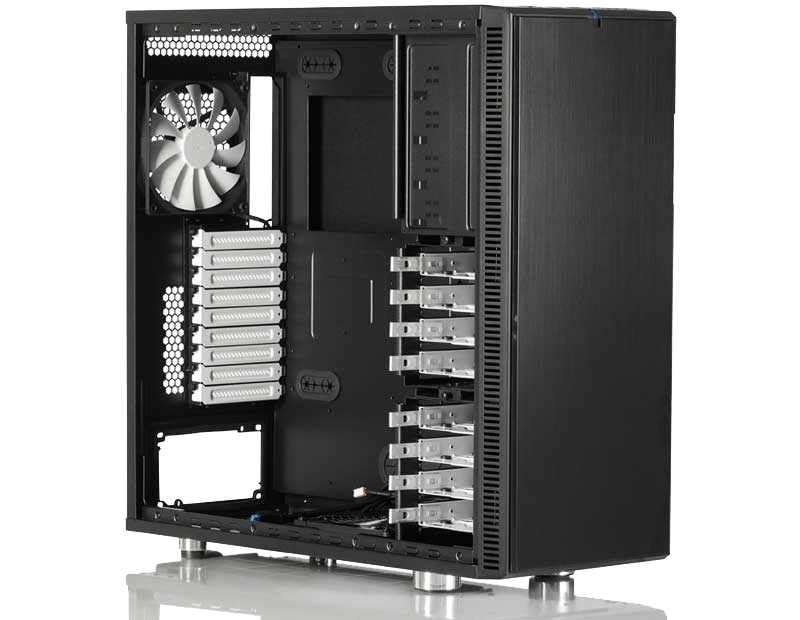 Enterprise X299 - Ordinateur PC ultra puissant et très silencieux certifié compatible linux - Système de refroidissement - SANTIANNE