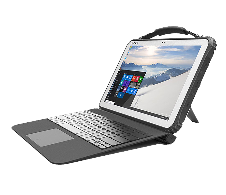 SANTIANNE - Tablette KX-12H tablette tactile durcie Full HD IP65 avec clavier amovible SANTIANNE - Tablette KX-12H - tablette tactile durcie Full HD IP65 avec clavier amovible