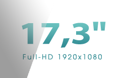 SANTIANNE - CLEVO W671SCQ1 - Ecran de très haute qualité zéro pixel défectueux
