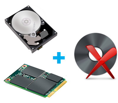 CLEVO N855EJ1 - 1 ou 2 disques durs internes - SANTIANNE