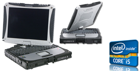 Portables toughbook durcis et semi durcis