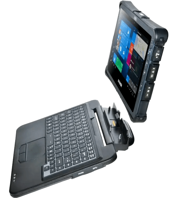 SANTIANNE - Tablette Durabook U11I AV - tablette tactile durcie Full HD IP66 avec clavier amovible